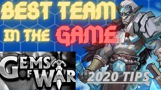 The best team in the game | Gems of War best team | Use this team for EVERYTHING whenever you can!!!