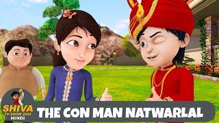 The Con Man Natwarlal | शिवा | Full Super Episode 58 | Funny Action Cartoon | Shiva Show Hindi