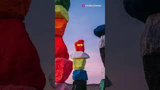 Discover the Magic of Seven Magic Mountains! #travel #explore