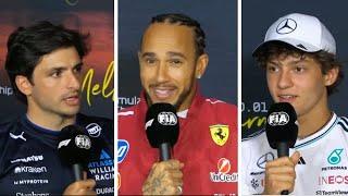 Lewis Hamilton, Andrea Kimi Antonelli PRE-RACE Press Conference | F1 2025 Australia Grand Prix