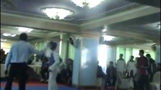 Zabihullah Shahzaad best head kicks in Afghanistan selective Taekwondo Championship 2009  _63kg