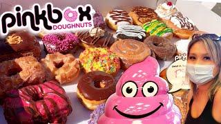 EAT THE MENU! Pink Box Doughnuts, Cronuts (DoughCros), and More! | 31 Flavors of Donuts in Las Vegas