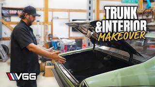 DIY Custom Trunk Build & Interior Updates on A Chevy Nova!