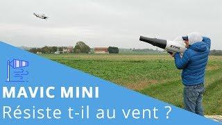 DJI MAVIC MINI : Test de résistance au VENT