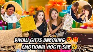 Diwali Gifts Unboxing  Emotional Hogye Sab | Sneha Sachdeva