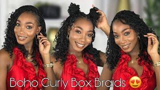 VERSATILE GODDESS BOHO BOX BRAIDS | How to Crochet Box Braid ft. Fulcrum Hair |Jodi The Island Girl