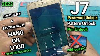 samsung galaxy j7 hard reset | pattern lock, password lock | j7 ka lock kaise tode | SM-J700F