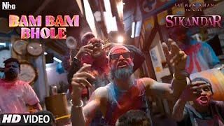 Sikandar: Bam Bam Bhole Video Song | Emiway Bantai, Salman Khan | AR Marugadoss | Eid 2025...