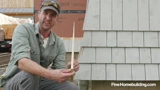 How to Install Flared Sidewall Shingles