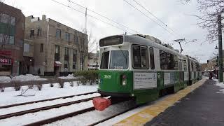 Walking Brookline, MA : Coolidge Corner (February 3, 2021)