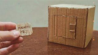 Cardboard Locker | Magnetic Safe Lock | Diy Locker|Easy trick| Beyond Cardboard