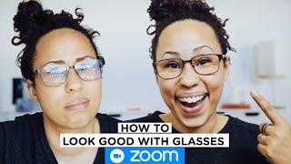 How to Look Good on Zoom with GLASSES [ Day & Night Lighting Set up NO GLARE]