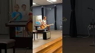 Guitar National Anthem At Elementary School #guitar #music #america #usa