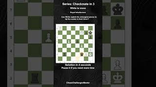 Chess puzzle - Checkmate in 3 - Royal Interference