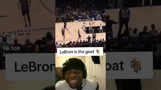 LeBron is the goat