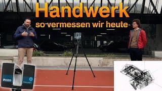 3D-Scanner im Handwerk - So sieht der Workflow aus! Laserscanner/ Punktwolke / Software