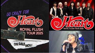 HEART announced rescheduled dates for 2025 North American tour!