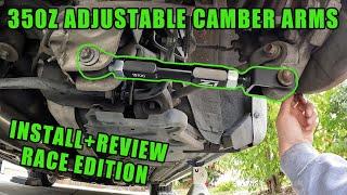 How to install 350z REAR CAMBER ARM |  RACE EDITION Z1 MOTORSPORTS REVIEW