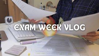 (sub) Exam Study Vlog‍ Cramming for a Week, Just Study, Study, Study