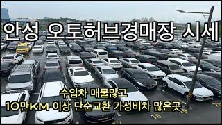 정보가 실력이다 8월 중고차경매 시세시리즈 (안성 오토허브)