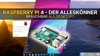 Raspberry Pi 4 - brauchbar als Desktop? | #linux #raspberrypi