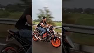 Duke 390 Power test  WhatsApp Status 