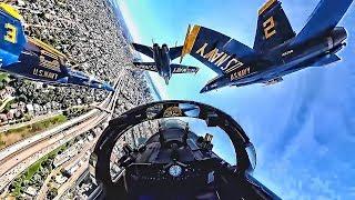 Blue Angels Cockpit Video • Boeing Seafair Air Show 2019