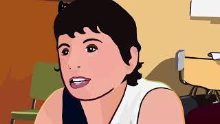 Пробуждение жизни (Waking Life), 2001, диалог двух девушек