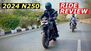 2024 BAJAJ PULSR N 250 HARD & FAST DETAILED RIDE REVIEW | TOTALLY UNEXPECTED