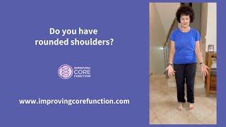 Do you have rounded shoulders?