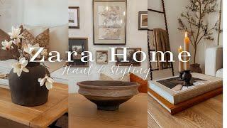 || Zara Home Haul and Styling || New Decor 2025 || How To Style These Pieces ||