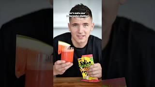 Sour Watermelon Slushies from @nickdigiovanni #shorts