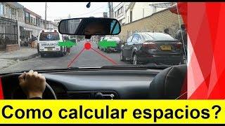 Como calcular ESPACIOS ESTRECHOS AL CONDUCIR tu auto| Pasión B13