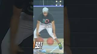 How they Stop Steph Curry in Korea?! #shorts #nba #basketball #athlete #sports