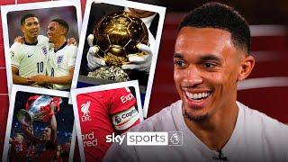 Ballon D'Or or trophy with England?  | Trent Alexander-Arnold The Sticker Book Challenge