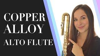 Copper Alloy Alto Flute by Trevor James Review Video