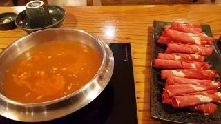 서울7호선 상동역 맛집: 소고기 샤브샤브 (바르미 샤브샤브 상동점) Korean food