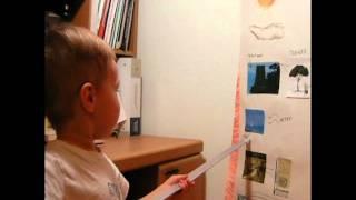 Макс читает Бродского/ Max is reciting his first Brodsky poem