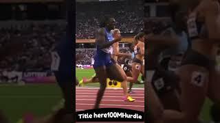 ‍️#100MHurdle  #trackandfield  #Highlights