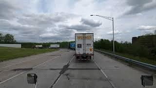 Truck Weigh Station Danbury I 84 East Connecticut USA