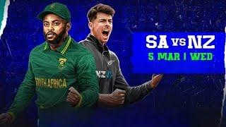 Champions trophy, Semi finals 2,SA vs NZ match analysis