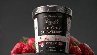 Chapman’s Super Premium Plus The Only Strawberry Ice Cream