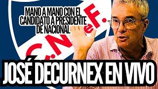  JULIO RÍOS | ¡JOSÉ DECURNEX EN VIVO! DEBATE CON EL CANDIDATO A PRESIDENTE DE NACIONAL EN LVDF TV