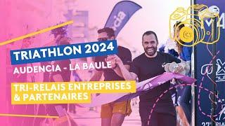 Triathlon Audencia La Baule 2024 : Diaporama Tri-relais Entreprises et Partenaires