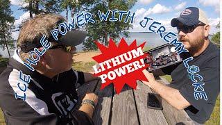 Ice Hole Power Box Interview (MOBILE POWER MUST HAVE!)