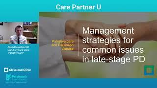 Palliative Care for Parkinson's Disease