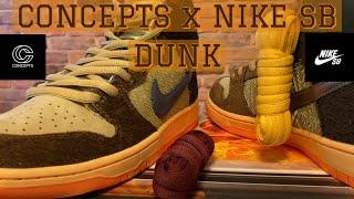 Concepts x Nike SB Dunk High Turdunken Unboxing