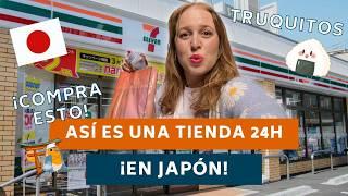 Shopping TOUR completo de un KONBINI en JAPÓN. Tienda 24 horas ¡Tienes que comprar esto!  Guía Japón