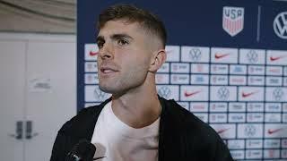 Christian Pulisic | POST-MATCH MIXED ZONE | USMNT vs. Germany | October 14, 2023