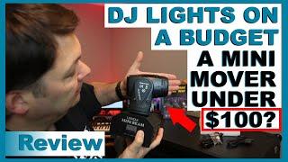 Moving Head - Lixada LED Mini Beam Moving Head - Great Affordable DJ Lights? Let's Find Out!